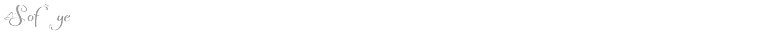 Sofye font preview